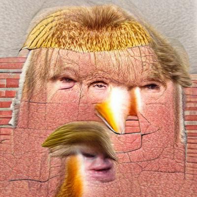 Portrait of Donald Trump