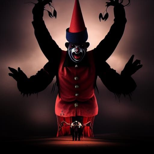 Sinister Clowns Attack Under the Big Top