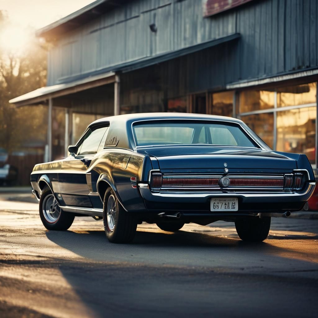 1969 Mercury Cougar Eliminator in Automotive Photography
