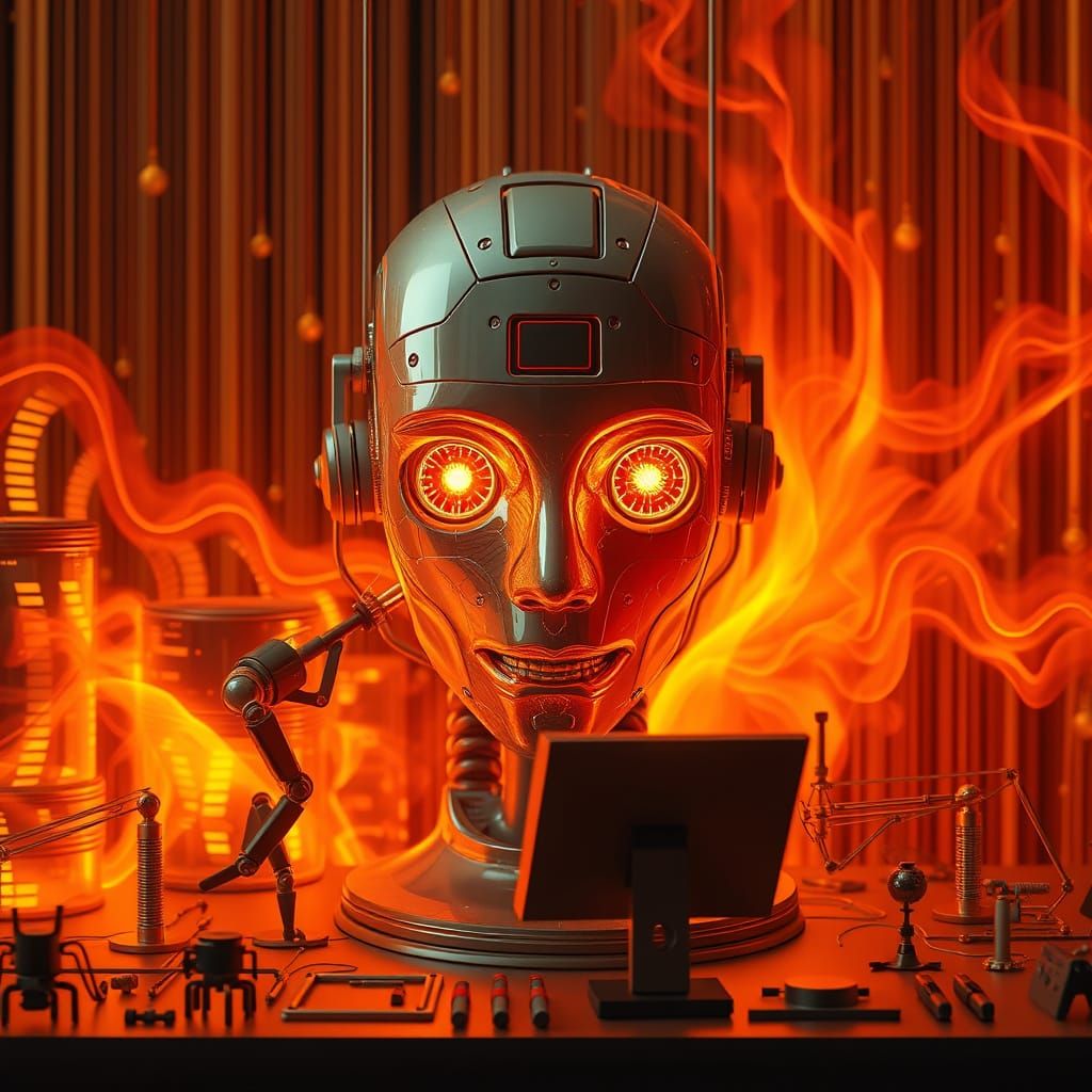 AI-Generated Image from Vague Prompt