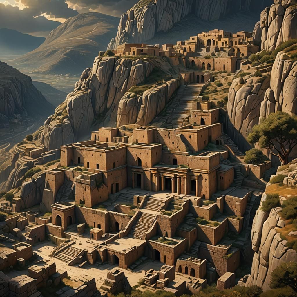 Epic Mycenae: Dramatic Digital Matte Painting