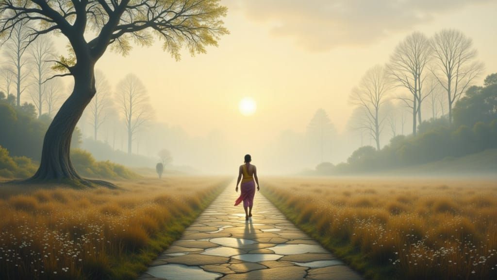 Calm Journey into Light and Possibility