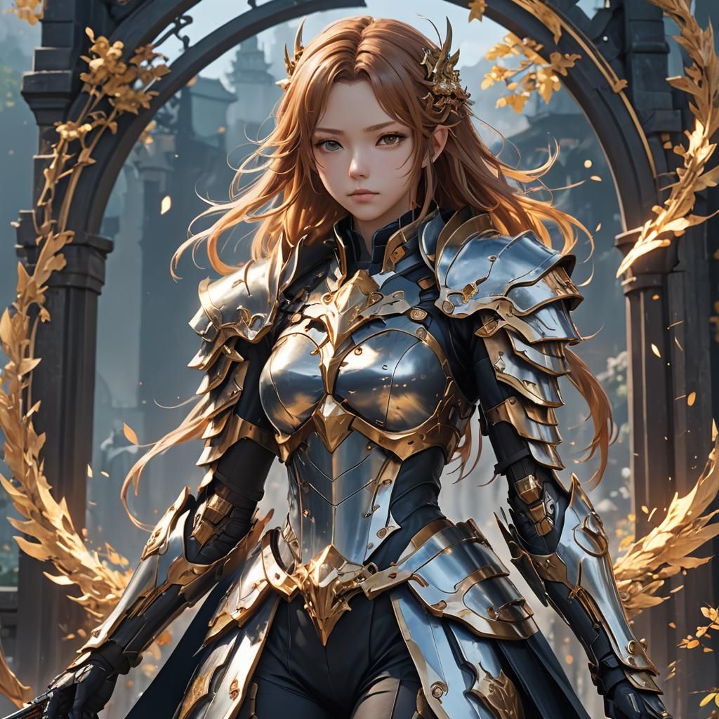 Anime Gatekeeper in 8k Resolution