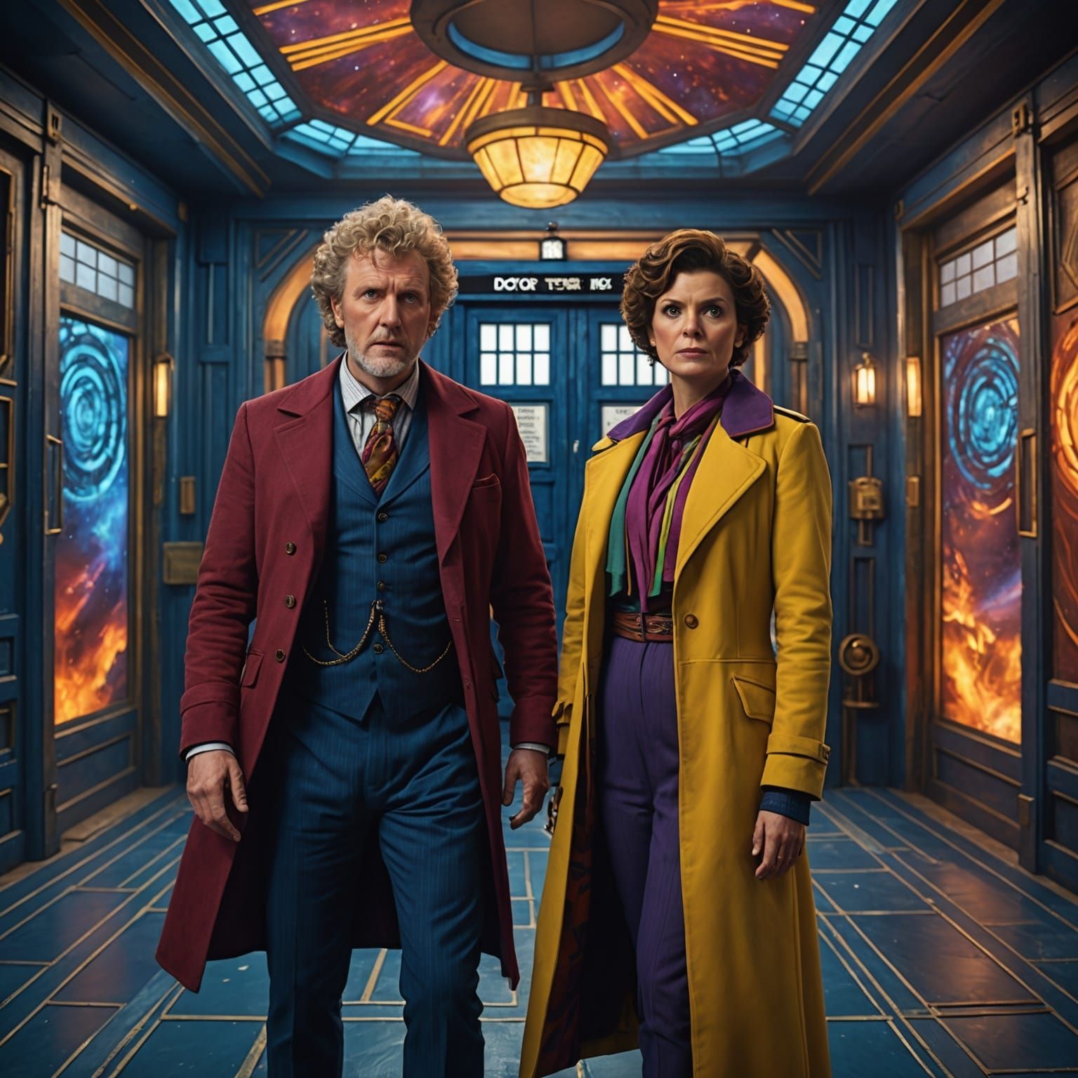Doctor Who: Sixth Doctor in TARDIS Turbulence