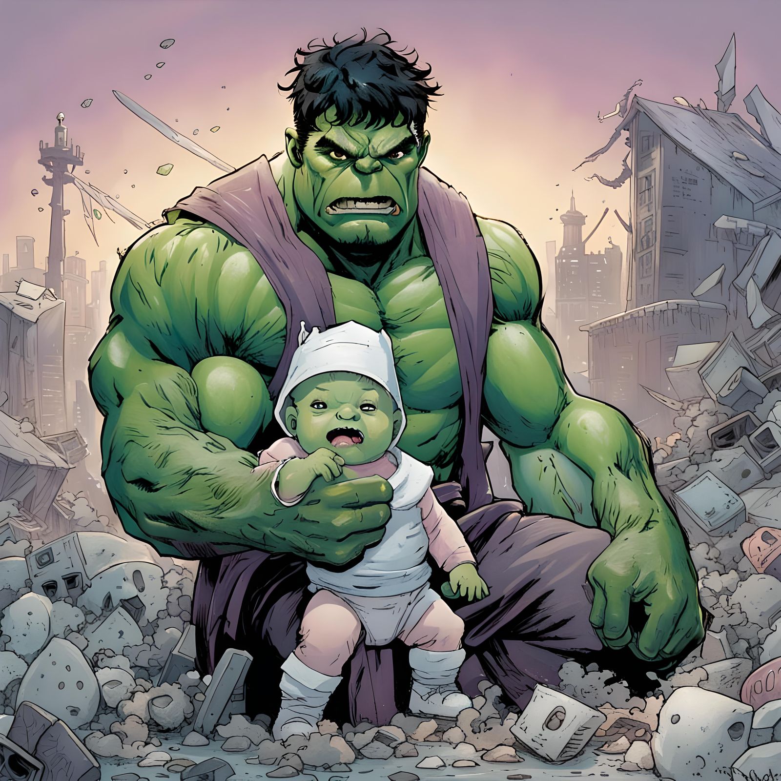 Daddy hulk