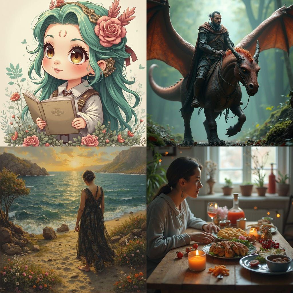 Deep Color Fantasy Art: Detailed Concept Screen