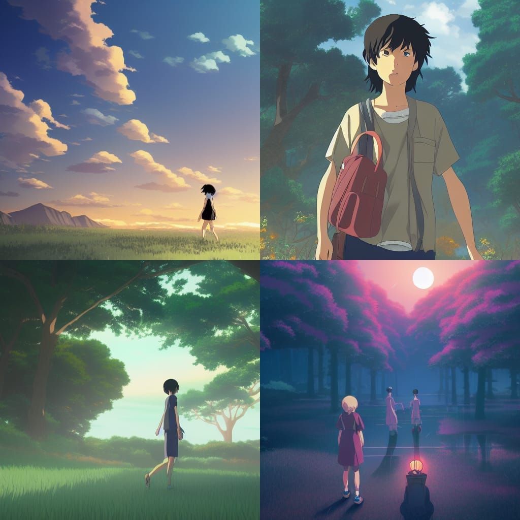 Anime Key Visual: Studio Ghibli Style, 8k Resolution