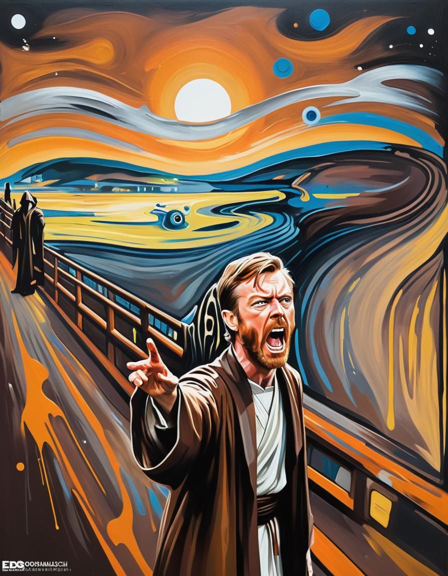 Screaming through the Force: Obi Wan Kenobi Channels the Ang...