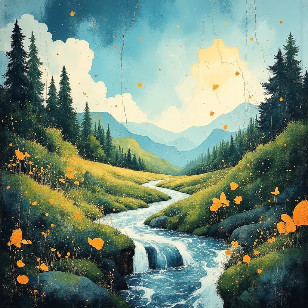 Inspiring Artwork: Healthy Earth, Clean Environment