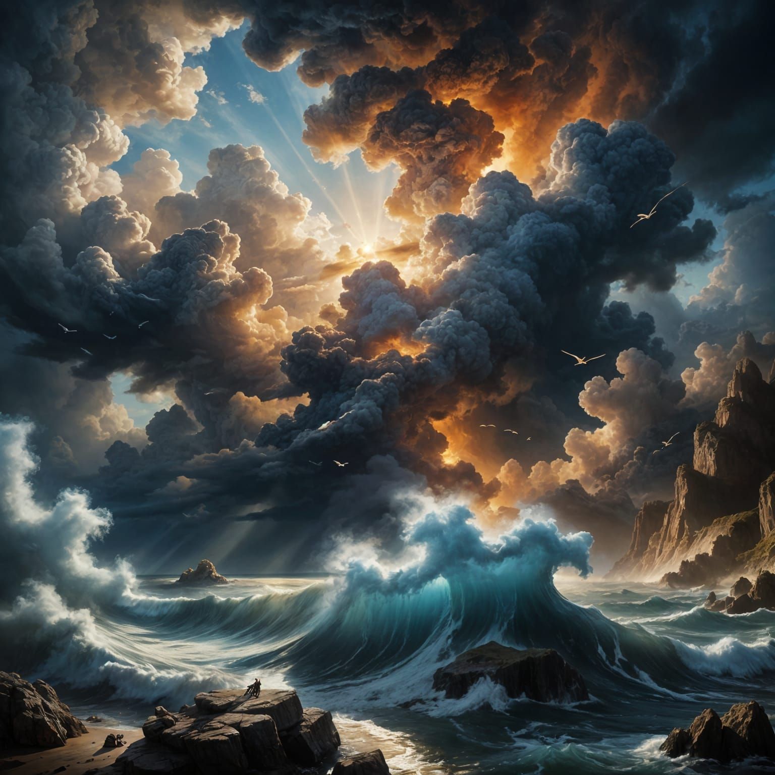 Crysis in the ocean.