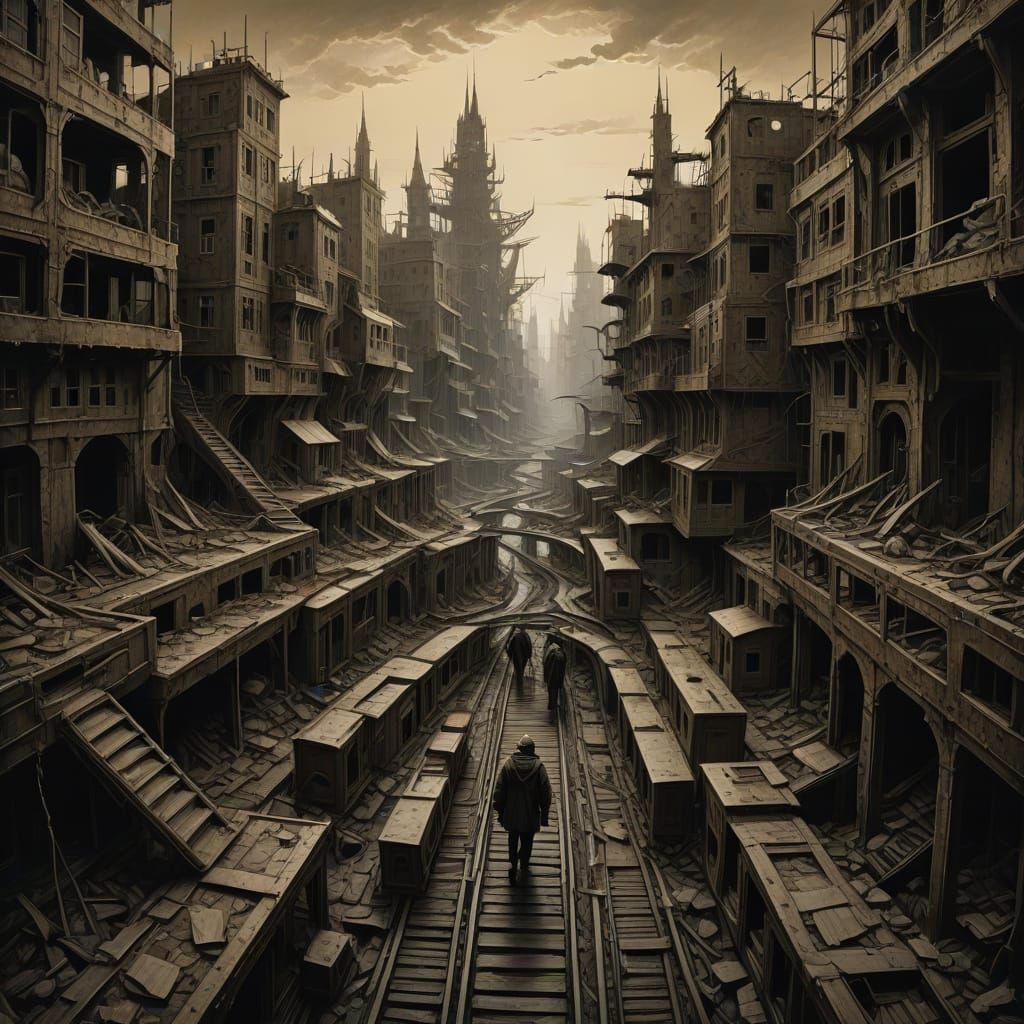 Infinite Loop of Desolate Horizon