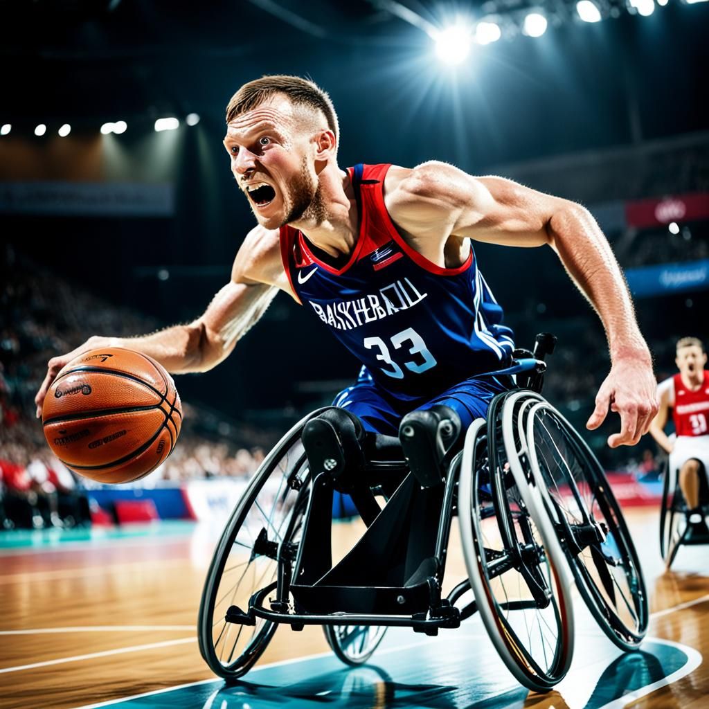 Paralympic Athlete: Dynamic Sports Photography of Wheelchair...