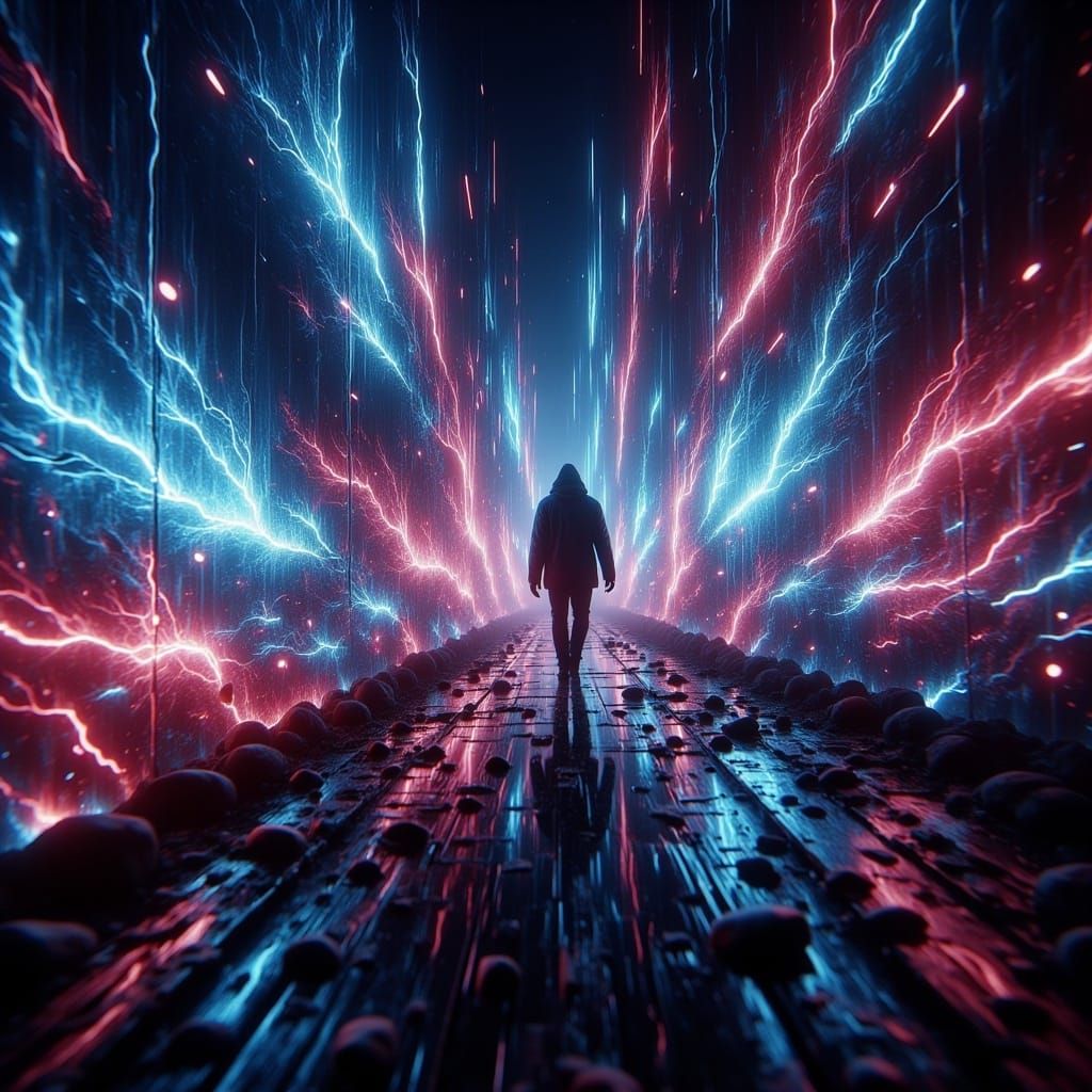 Disintegrating 50K in Temporal Flux, Electric Futurism