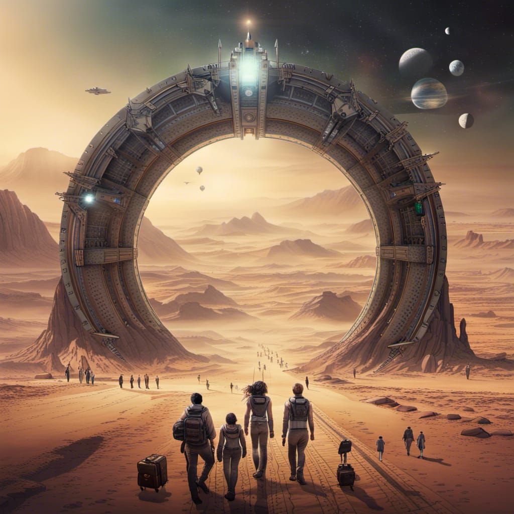 Stargate Portal for Interstellar Travel