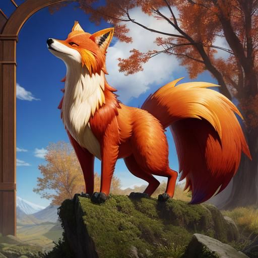 Ultra realistic Firefox