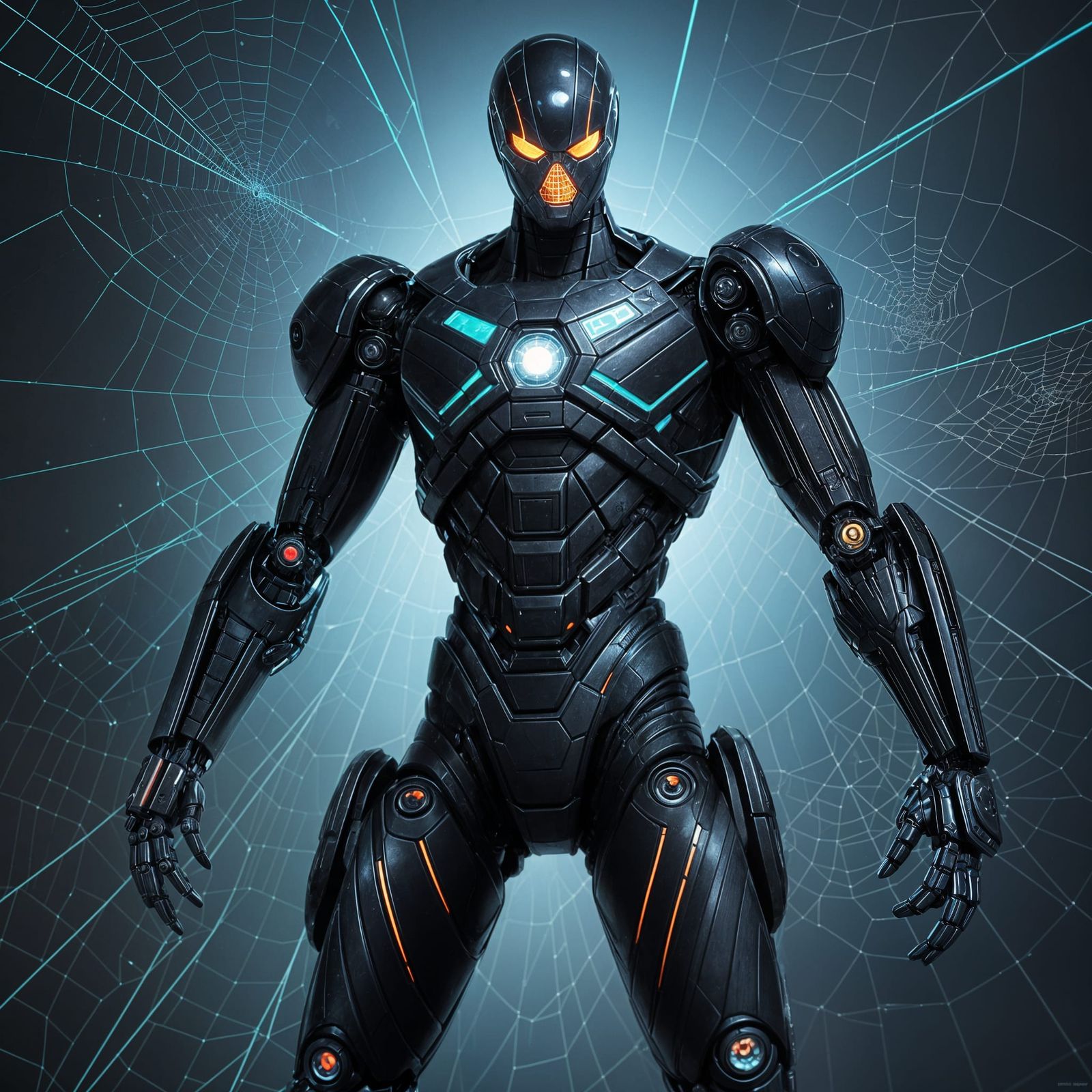 Robots in Surreal, Comic Book-Inspired Reality