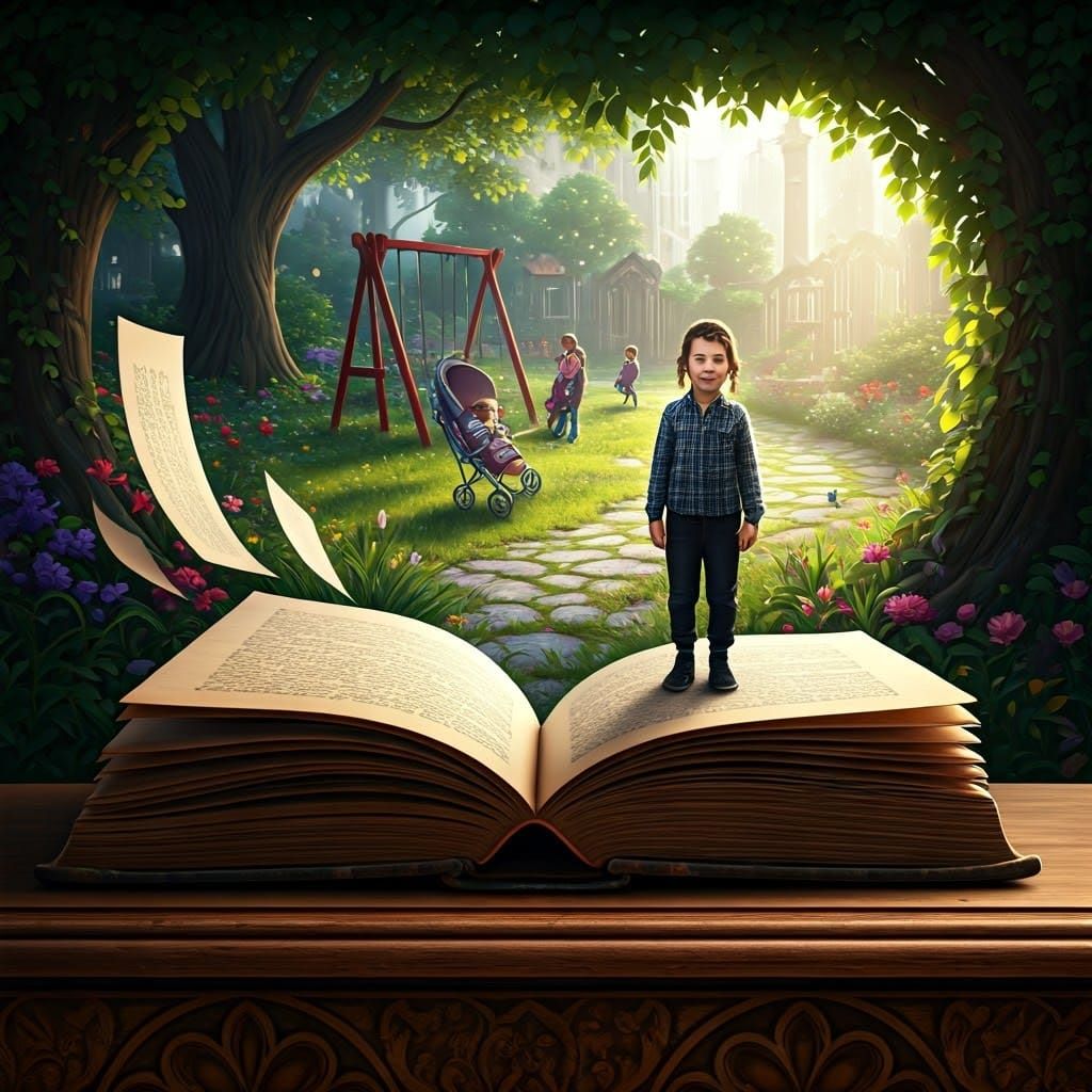 Magical Playground Emerges From Ancient Book