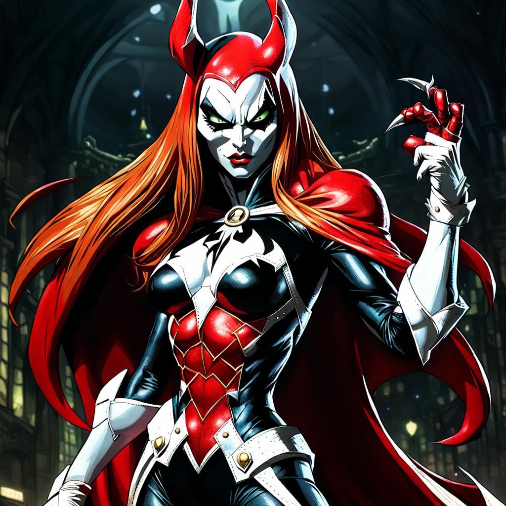 Jessica Rabbit as Spawn Fan Art