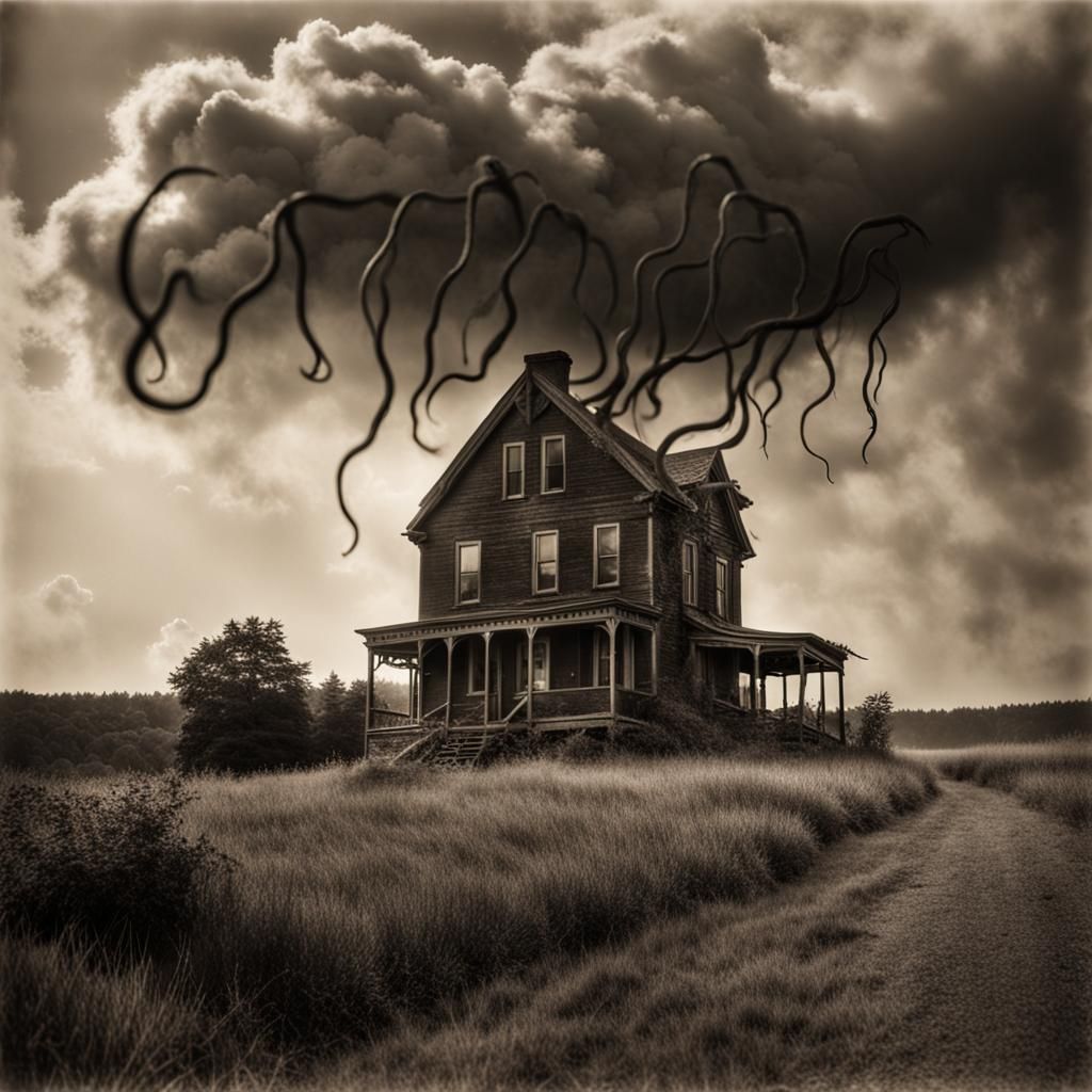 Old photograph found in the archives of the Arkham Advertise...