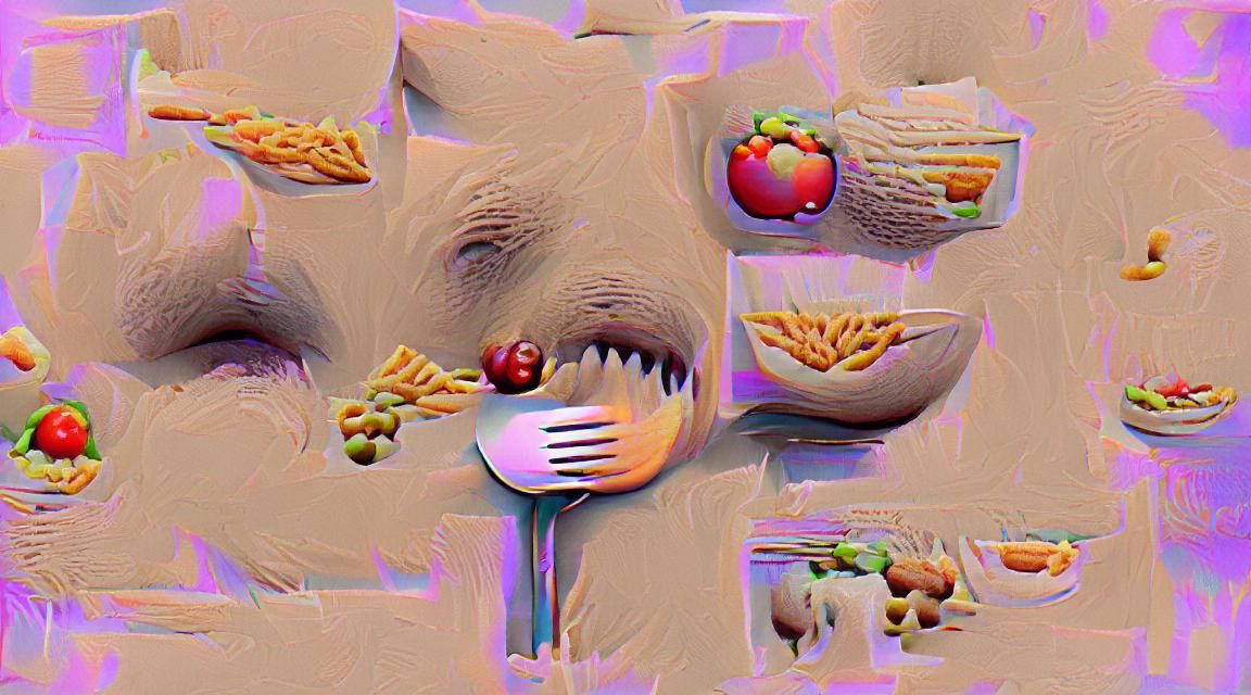 Abstract AI Image of Food