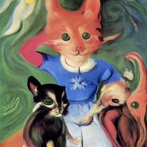 Kittens and Rabbits Catching a Wave in a Reset World