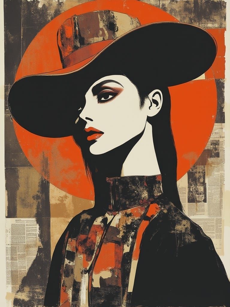 Carmen Dell’Orifice: Magical Realism Fashion Sketch