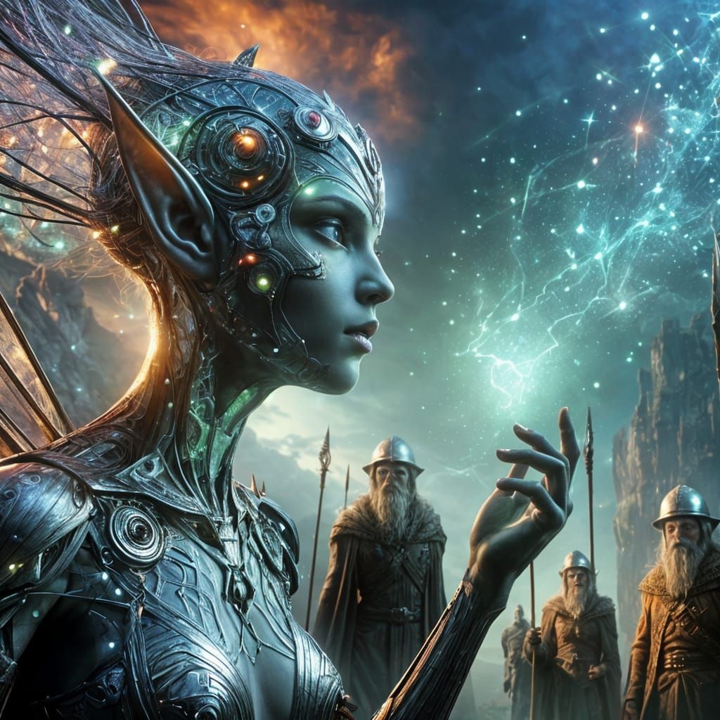 Sci-Fi Elf Meets Bronze Age Celts