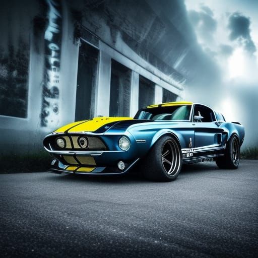 Hyper Tuned Ford Shelby GT500 in End-Time Village