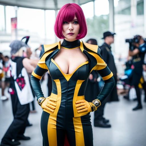 Bold Cosplay Image Generated by AI