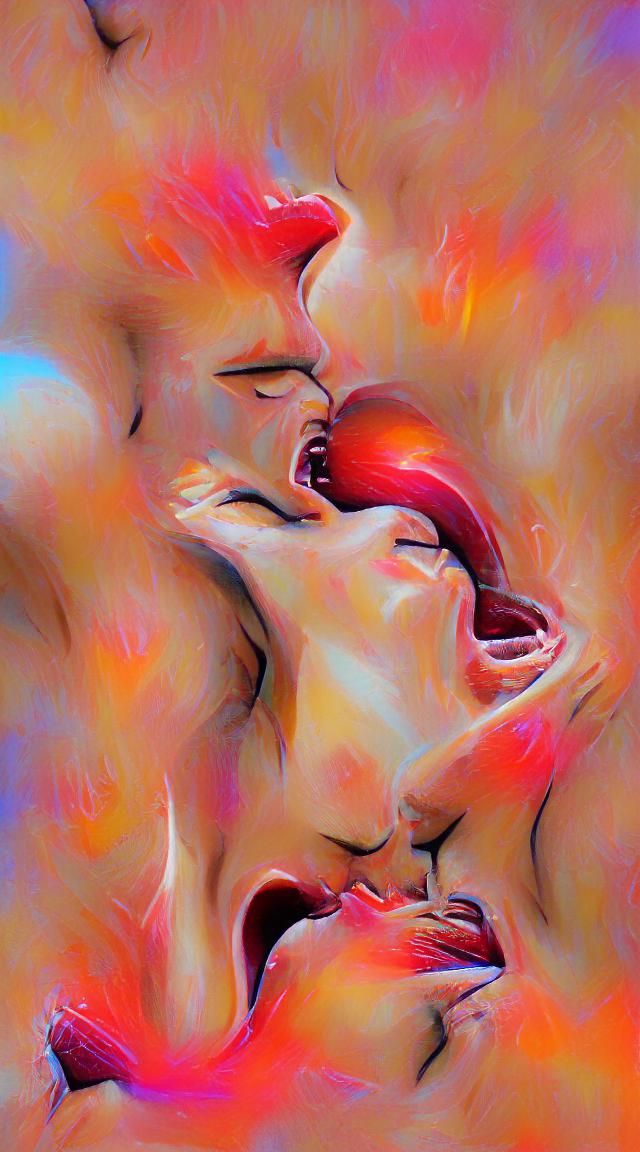 Abstract Rendering of the Concept of Passion