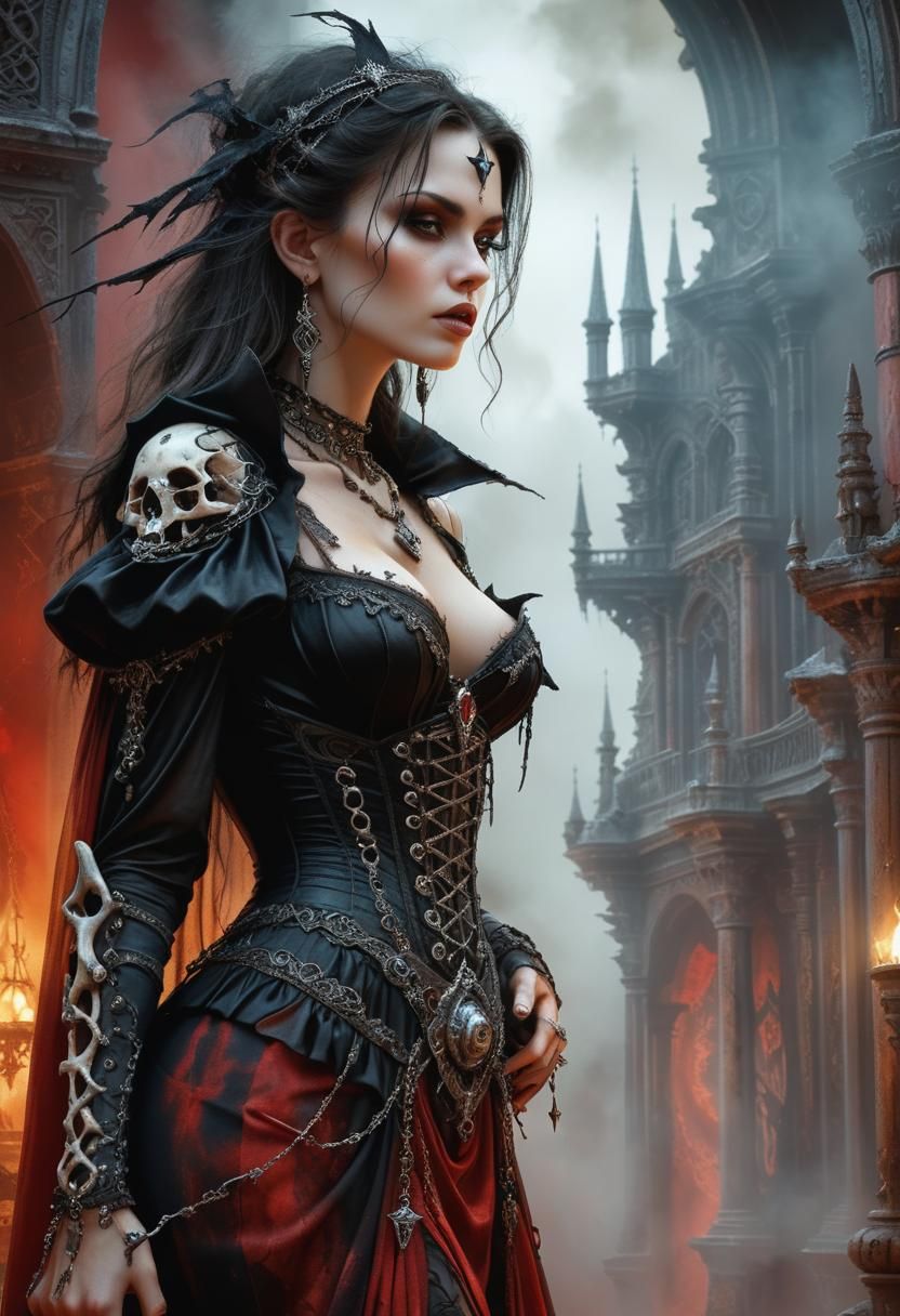 Portrait of Valentina with the Link Forged