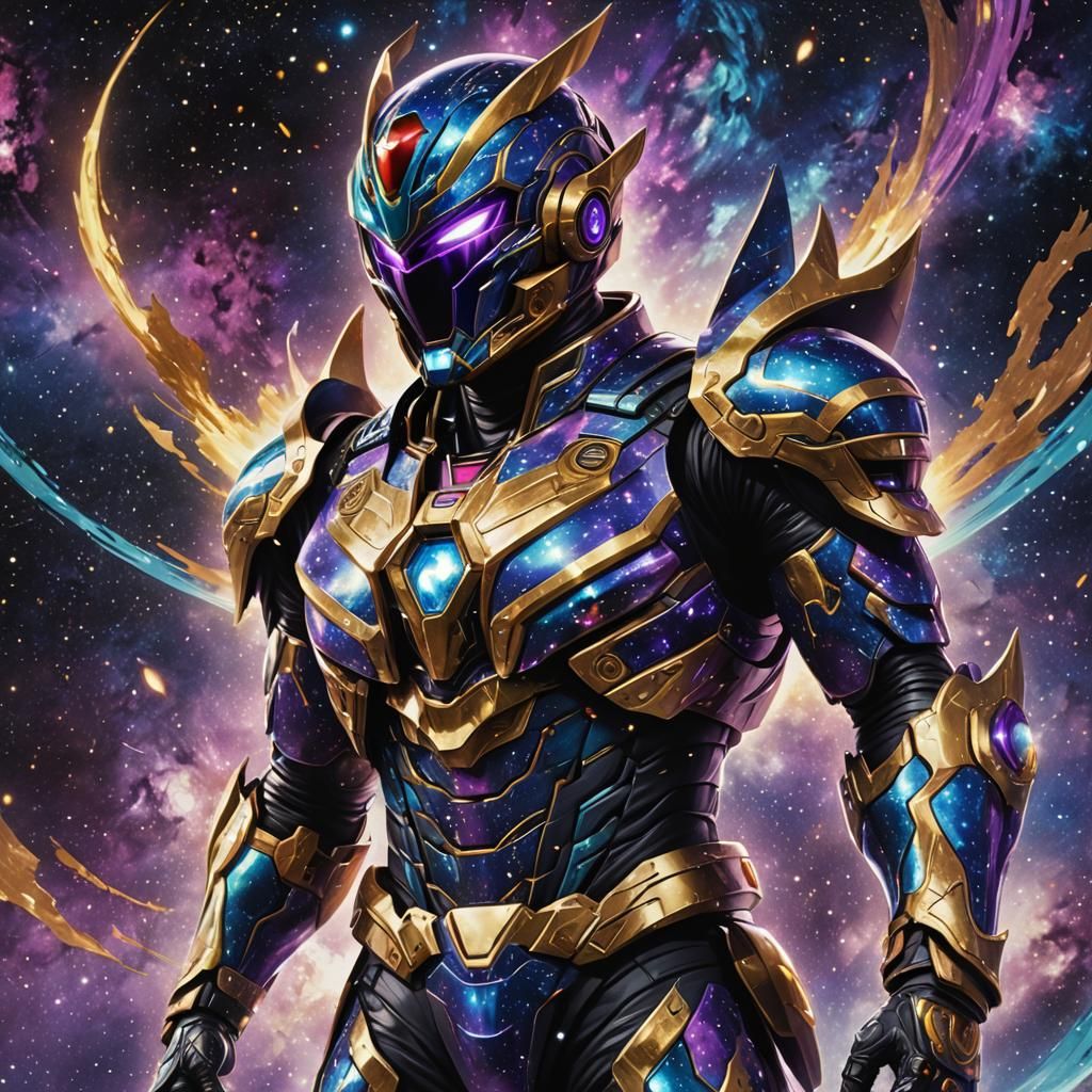 Kamen Rider in Cosmic Armor Concept Art