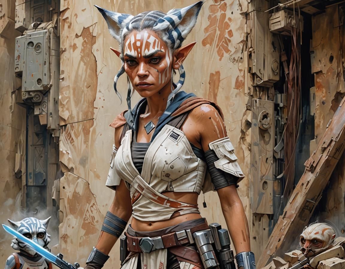 Ahsoka Tano Full Body Portrait