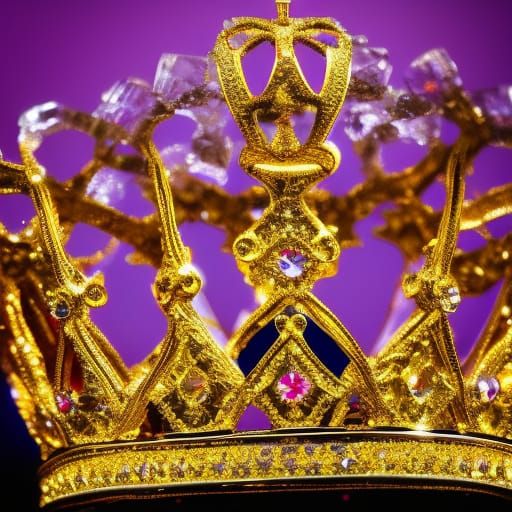 Crystal King's Crown in Hyper Resolution