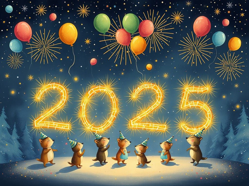 Celestial Woodland New Year's Wonderland