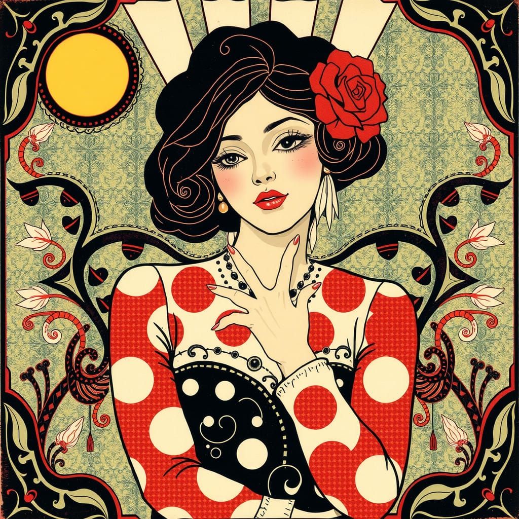 Mysterious Italian-Inspired Surrealism in Fornasetti Style