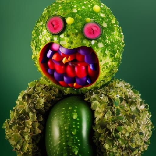 disco vegetable monster