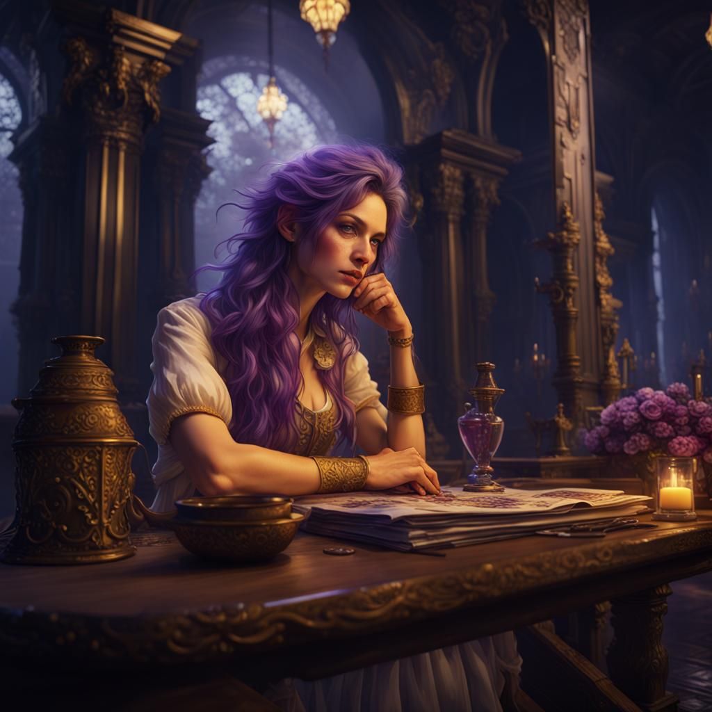 Dark Fantasy Concept Art in 8k Resolution