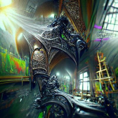 Batman in Arkham Asylum: Sinister Digital Art