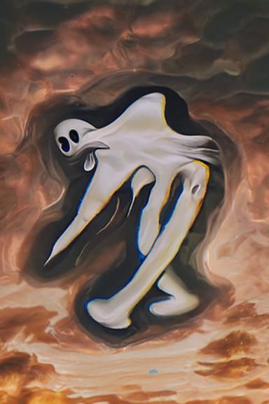 Surreal Melting Dreamscape in Dali Style