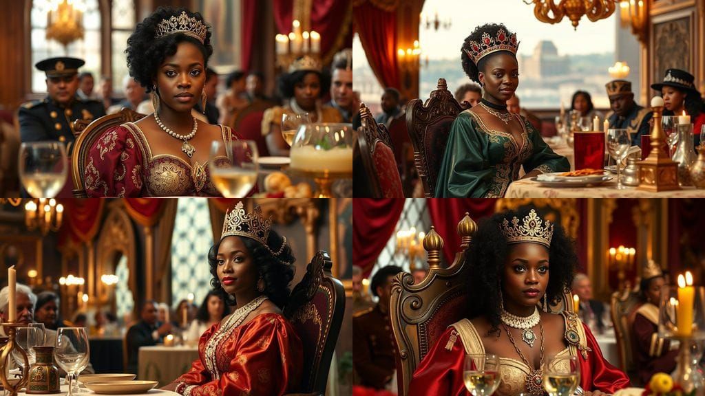 Noble Figure at Royal Feast in Pittsburgh