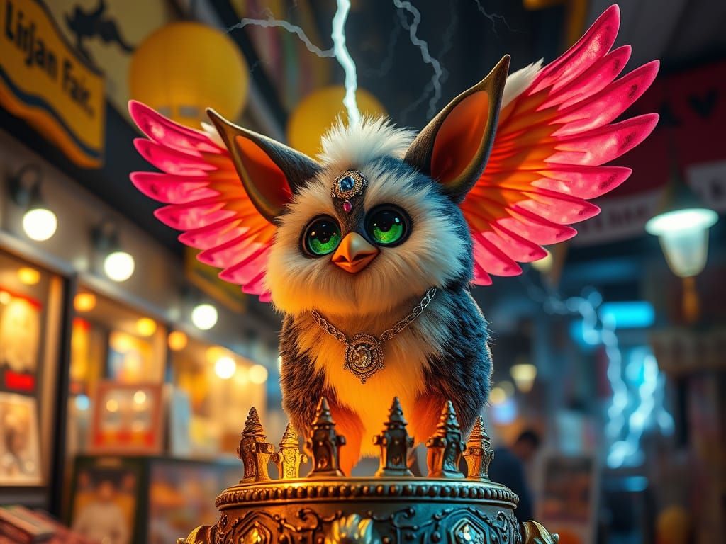 Mystical Bejeweled Altar Scene in Hyper Realism