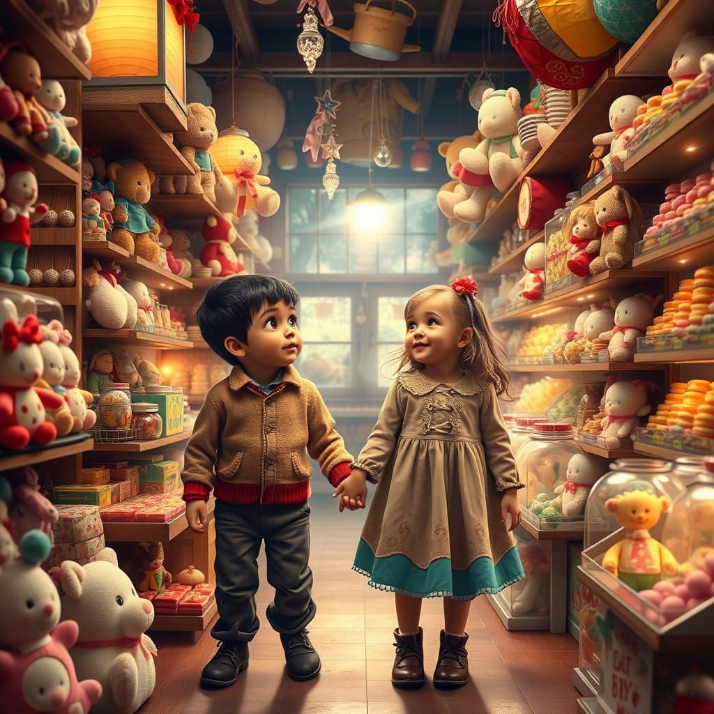 Whimsical Toy Store Wonderland