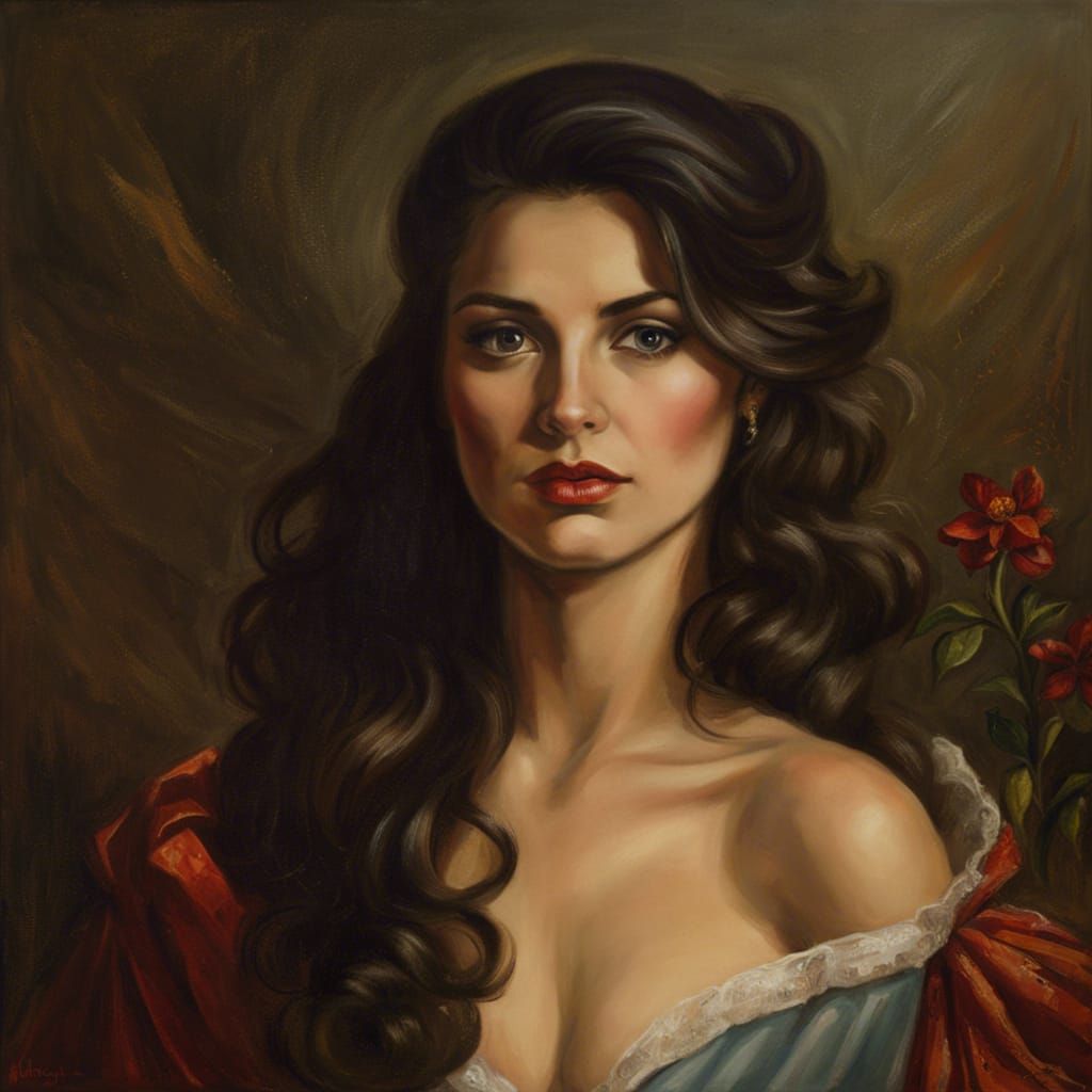 Portrait of a Gorgeous Woman