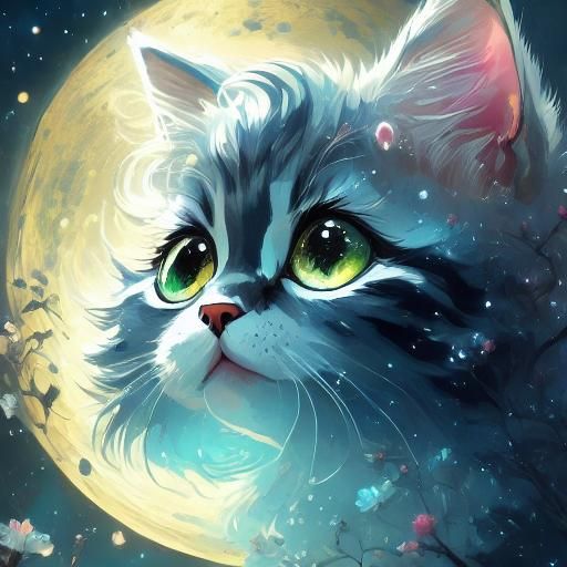 Epic Close Up of an Adorable Cat