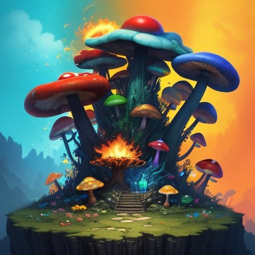 Mario Powers Up in a Fantasy World