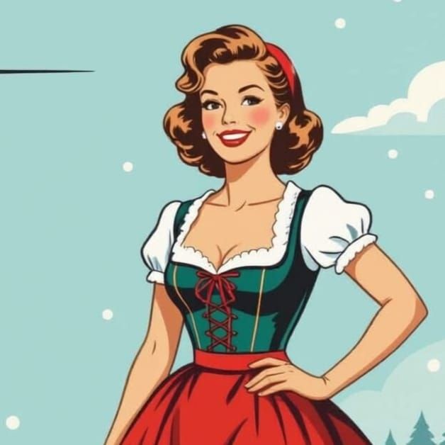 Charming Fraulein in Berlin: An AI Portrait