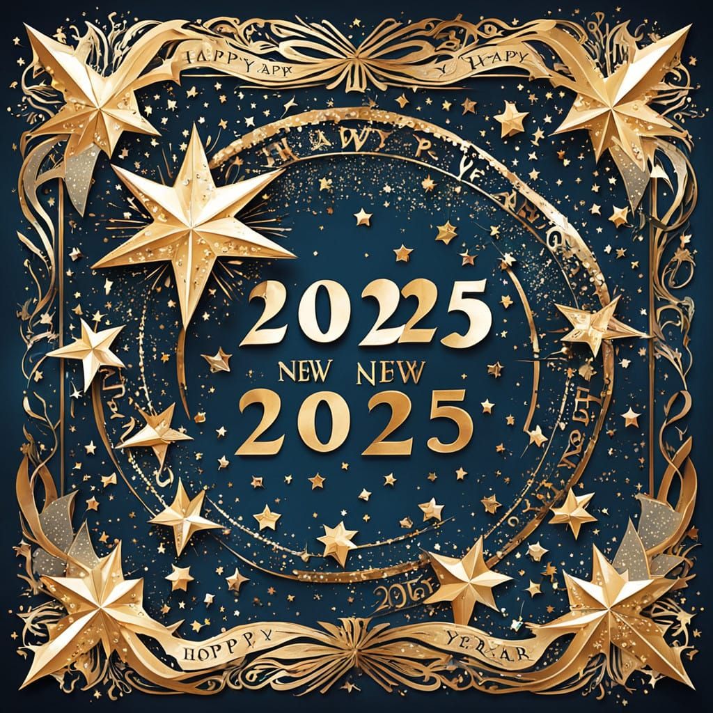 Celestial Wishes for a Bright New Year