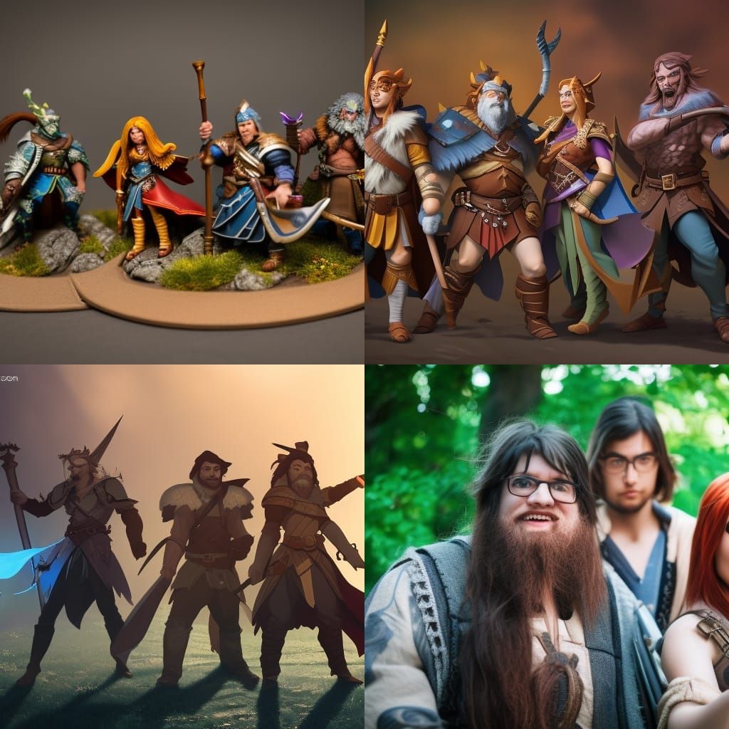 Perfect DND Party Captured with Professional Photography