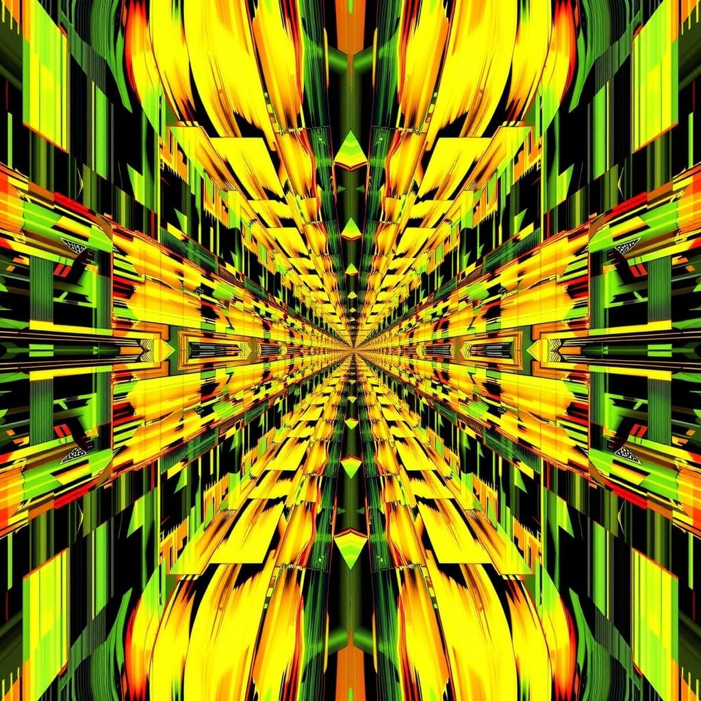 Abstract Visualization of Corrupted People